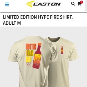 Easton Limited Edition Hype Fire Shirt